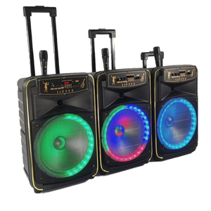 12 Inch Lớn Lớn Loa Di Động Không Dây Với Bass LED Ánh Sáng Microphone RX-1218 - Product Image 2