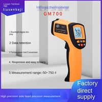 Standard Wisdom GM320 Infrared Thermometer High Precision Kitchen Industrial Use Water Baking Oil Temperature Measurement Gun