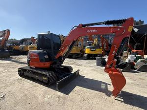 Mini-excavatrice Kubota KX040 4T d'occasion, à bras oscillant zéro, peinture d'origine usine, bien entretenue, à vendre - Product Image 2