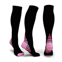 Offre Spéciale Haute Élastique Sport de Sport Football Football Basket-Ball De Compression Chaussettes Pour hommes