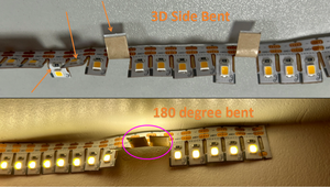 Angle Adjustable 3D Side-Bend <strong>LED</strong> Strip UL CE Flex <strong>LED</strong> <strong>Light</strong> Bendable Design for Seamless <strong>Cove</strong> and Accent Lighting Applications - Product Image 4