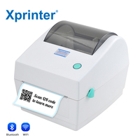 Xprinter XP-DT427B Printer Thermal langsung 4 inci Printer Label pengiriman 4x6 Printer Label Thermal Bluetooth