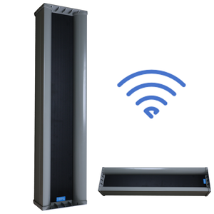 Ngoài trời không thấm nước không dây Wifi Cột loa từ xa chơi âm nhạc bài phát biểu IP âm thanh hệ thống PA - Product Image 4