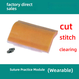 Wearable PVC Silicone Surgical Skills Training Model <strong>Suture</strong> Practice Module for Incision Suturing and Stitch <strong>Removal</strong> - Product Image 2