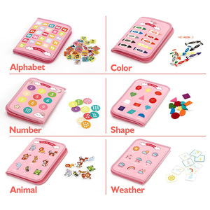 Vente chaude Montessori Jouets Éducatifs Pliant Voyage <span class=keywords><strong>BusyBoard</strong></span> avec Feutre Matériel pour les Activités des Tout-Petits - Product Image 5