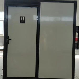 중국에서 샌드위치 패널로 만든 모바일 플라스틱 블루 화이트와 현대 야외 공공 캠핑 휴대용 화장실 그래픽 디자인 - Product Image 6