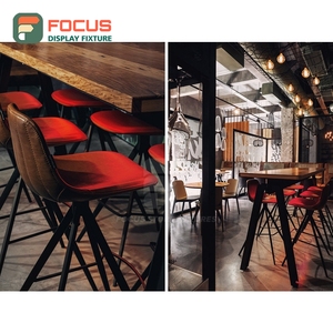 High Capacity Cafe Service Counter Laminate Wood Finish Bakery Service Area Roastery Service Counter - Product Image 3