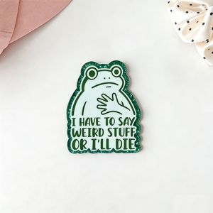New acrylic English letters healthcare series loose powder student DIY pull-tab <b>name</b> <b>tag</b> sticker accessory decoration - Product Image 4