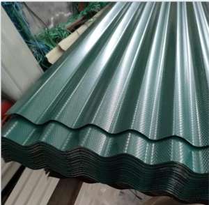 JIS ASTM-hojas de acero galvanizado prepintadas para techo, <span class=keywords><strong>trapezoidal</strong></span> recubierta de Zinc, lámina de Metal corrugado blanco y negro, <span class=keywords><strong>precio</strong></span> - Product Image 5