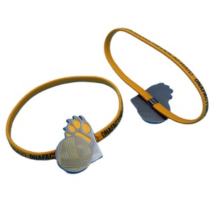 Reddream Electroplated Metal Hair Tie <b>Gold</b> Geometric Logo Casual <b>Headband</b> Accessories - Product Image 5