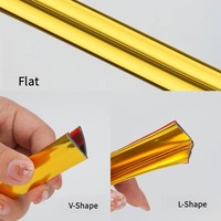 Bande de protection d'angle en PVC autocollante 2-6 cm pour plafond et décoration murale, vente en gros fabricant 2026