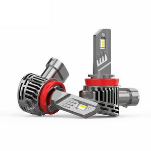 ไฟหน้ารถยนต์ ADT DC 9-16V 50W 6000LM สีขาว V5 Led รุ่น H7 H11 9005 9006 9012 ไฟหน้ารถยนต์แบบ LED FLIP 3570 ไฟหน้ารถยนต์ LED อัตโนมัติ - Product Image 1