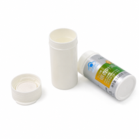 Tube personnalisé pour comprimés effervescents avec insert déshydratant pour emballage pharmaceutique de capsules, marque privée, qualité alimentaire