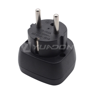 Adattatore da Viaggio YD-71SA UK-Germania, da <span class=keywords><strong>Presa</strong></span> Britannica a Spina Schuko 16A, Adattatore Impermeabile 2-in-1 per <span class=keywords><strong>iPhone</strong></span> - Product Image 4