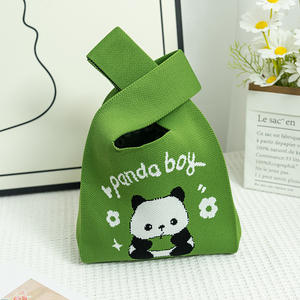 Sac en tricot neuf en gros, sacs à main mignons de dessin animé, petit sac seau, sac fourre-tout pour un usage quotidien - Product Image 5