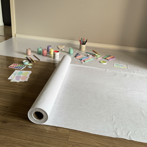 Rouleau <span class=keywords><strong>de</strong></span> protection <span class=keywords><strong>de</strong></span> sol en feutre blanc collant non tissé personnalisé - Product Image 4