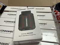 Herramienta de Diagnóstico OBD2 de Sistema Completo KONNWEI MAXBO BT5.2, Escáner de Códigos de Error para Automóviles MAXOBD, Lector de Códigos de Sistema Completo OBDII