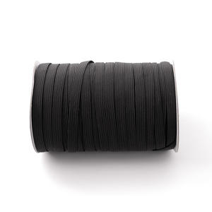 Bandas elásticas planas ajustables de 1/4 pulgadas Banda web de Spandex de poliéster 100% de alta calidad - Product Image 3