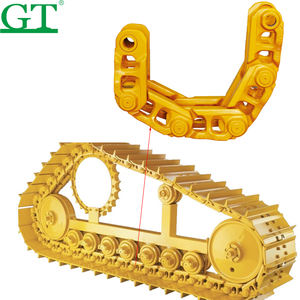 Suku Cadang <span class=keywords><strong>Dozer</strong></span> Berkualitas Tinggi dan Komponen Bawah Rangka <span class=keywords><strong>D8R</strong></span> Track Link Track Chain Track Link Assy untuk Bulldozer - Product Image 1