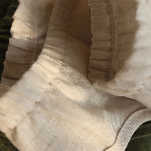 Conjunto de sujetador y bragas de cáñamo para mujer, bralette inalámbrico cómodo con almohadillas en el pecho, ropa interior de cáñamo suave y transpirable para uso diario - Product Image 5