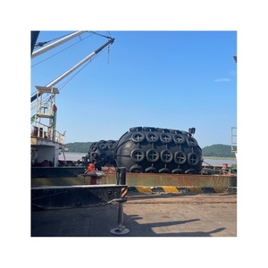 Defensas Neumáticas Inflables de Goma Tipo Red de Barco Cilíndrica Protectora de 3 Metros de Ancho, Marca ZHH, Shandong - Product Image 4