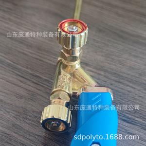 Soplete de Soldadura Tipo Inyector H01-2, Totalmente de Cobre, con Alto Rendimiento de Calor, Boquilla de Soldadura en Forma de Loto para Trabajos de Alta Intensidad - Product Image 3