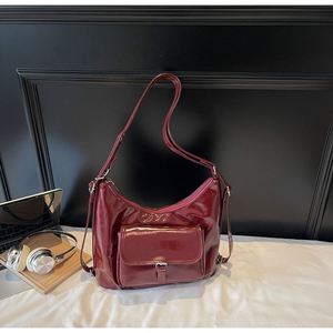 Nuevo Bolso de Hombro de Lujo para Mujer, Estilo Vintage, de Gran Capacidad, con Correa Única y Cierre de Cremallera, en PU - Product Image 2
