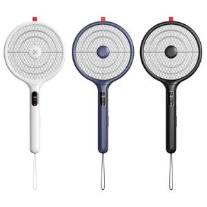 2024 New Arrival 3-Trong 1 Có Thể Gập Lại 3-Trong 1 Điện Fly Côn Trùng Killer Vỉ Đập Muỗi Zapper Killer Vỉ Đập Đèn Pin Hoạt Động - Product Image 2