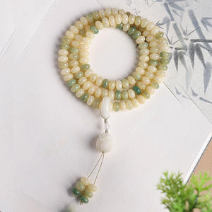 108 Natural Bodhi Handstring Unisex Small Lime Abacus Beads mariposa Multi-Circle Handheld Bracelet Plate Play <span class=keywords><strong>Wen</strong></span> Buddha Beads - Product Image 6