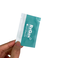 Sachets en PET/PE scellés sur 3 côtés, durables, de marque Rainbow, taille personnalisable, sachets en plastique vides pour échantillons cosmétiques, vente en gros