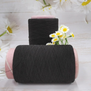 Fil élastique en caoutchouc/nylon teint sur mesure pour tissage et tricot – Fabricant de fil élastique brut pour tricot - Product Image 1