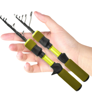 Caña de Pescar SNEDA Mini Pack para Viajes, Acción Suave Sensible con Punta de Titanio, Perfecta para Pesca en Arroyos y Ríos - Product Image 1