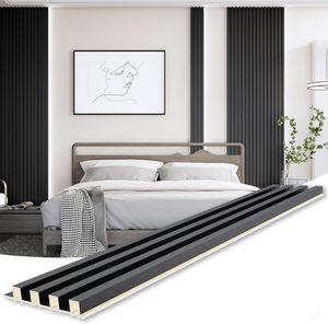 Panneaux de bardage WPC modernes personnalisés pour salle de sport domestique et salle de bain - Panneaux muraux et de plafond extérieurs/intérieurs imperméables et ignifuges - Product Image 1
