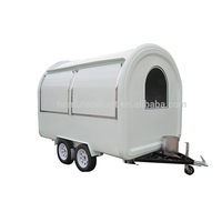 Chariot de vente ambulante pour smoothies glacés, petit camion électrique pour café, chariot de nourriture mobile, chariot à fruits, chariot à tacos, remorques à vendre