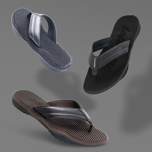 GRS GRS Report Street Pantoufles pour hommes Thong Sandal Comfortable Summer Soft High Quality <span class=keywords><strong>Message</strong></span> Beach Sandal - Product Image 1