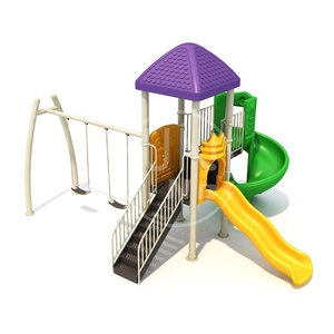 Wholesale Factory Price Durable LLDPE Plastic <strong>Small</strong> Outdoor Playground <strong>Slide</strong> for Residential Backyard Garden Fun Activities Use - Product Image 1