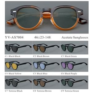 Testudinarious Gafas de Sol Polarizadas Uv400 con Logotipo Personalizado, Lentes de Sol Estilo Acetato OEM, Lentes de Sol de Lujo Vintage para Hombre - Product Image 2