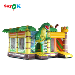 Inflatable bounce house cheap inflatable bounce house courtyard allaperto inflatable castle jump - Product Image 1
