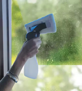 Aspiradora de Ventanas Inalámbrica Portátil, Recargable, con Vaporizador y Botella de Spray para Limpiar Espejos de Ducha, Producto Popular - Product Image 3