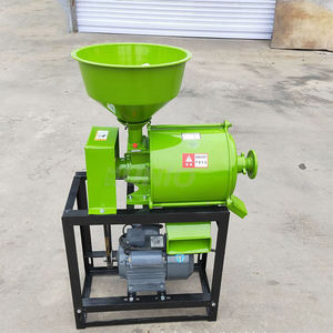 Moulin électrique Commercial à quatre moulins pour aliments secs, piment, poivre <span class=keywords><strong>noir</strong></span>, riz, blé, maïs, Grain, maïs - Product Image 5