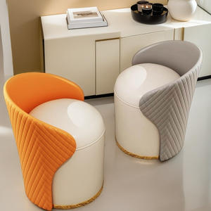 Silla de Maquillaje Profesional para Salón, Taburete Moderno para Manicura, Silla de Lujo para Sala de Estar, Muebles para Dormitorio de Hotel, Sillas para Niñas - Product Image 5