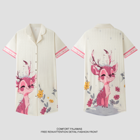 Robe chemise boutonnée de luxe pour femme, en satin surdimensionné, en soie, style pyjama, pour l'été