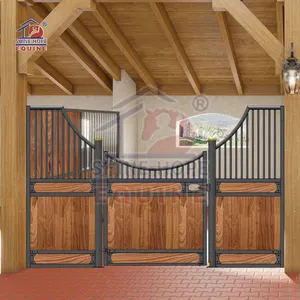 Luxury Powder Coated Surface Equine Barn Box Stall Fronts