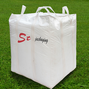 Sacs Jumbo FIBC en plastique blanc épaissi et respirant de 1 tonne (1000 kg) pour <span class=keywords><strong>ciment</strong></span> et boues, vente en gros directe usine Chine - Product Image 6