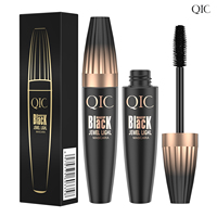 Mascara Allongeant Naturel Imperméable en Gros, Longue Durée, Épaississant, Extension de Cils 4D, Crème Dissolvante