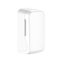 Distributeur de savon à main automatique mural 1200ml Distributeur de savon automatique sans contact alimenté par batterie USB pour restaurant scolaire