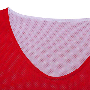 Camiseta de Baloncesto Reversible con Estampado Personalizado, de Secado Rápido, 100% Poliéster, Cuello en V, Transpirable, Absorbe la Humedad, Tejido Deportivo - Product Image 3