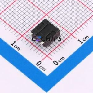 TS-1002S-AR04326 Tactile Switch SMD-4P,6x6mm Switch Single Pole Single Throw Round Button 2.6N Vertical Mount - Product Image 2