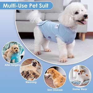 Mono suave y transpirable <span class=keywords><strong>para</strong></span> hombre y mujer, camisa de una pieza de recuperación quirúrgica, traje de recuperación <span class=keywords><strong>para</strong></span> perros y gatos - Product Image 6