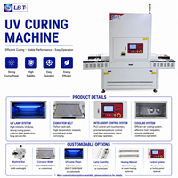 Machine de séchage UV contrôlée par PLC pour PCB, sérigraphie et séchage de composants électroniques, installation sur site à l'étranger